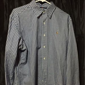 Polo long sleeve button up